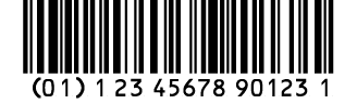 AI 01 SSC US barcode
