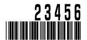AIAG Type A1 barcode